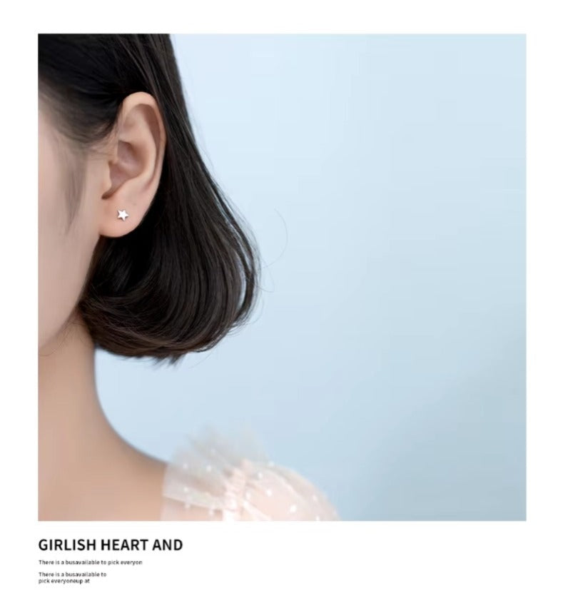 pendientes de plata de ley 100% antialérgicos para mujer