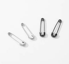 Load image into Gallery viewer, pendientes de broche de plata de ley 925 auténtica para mujer