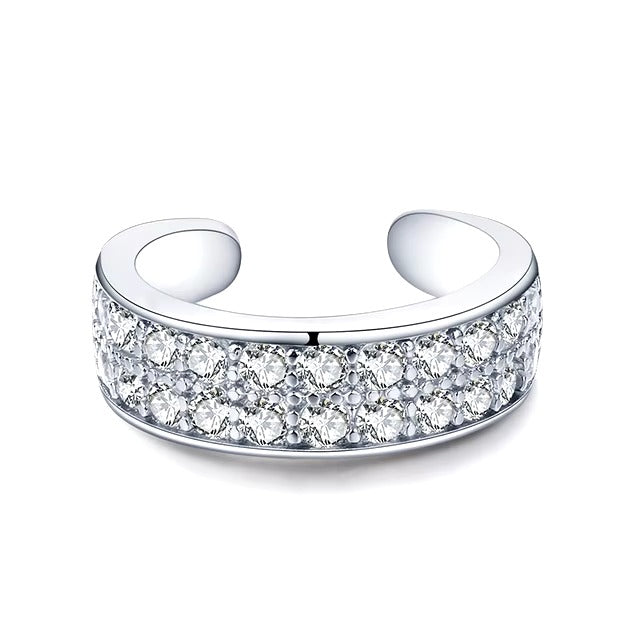 pendientes de plata de ley 925 para hombre y mujer, aretes con Clip brillante de circonita cúbica