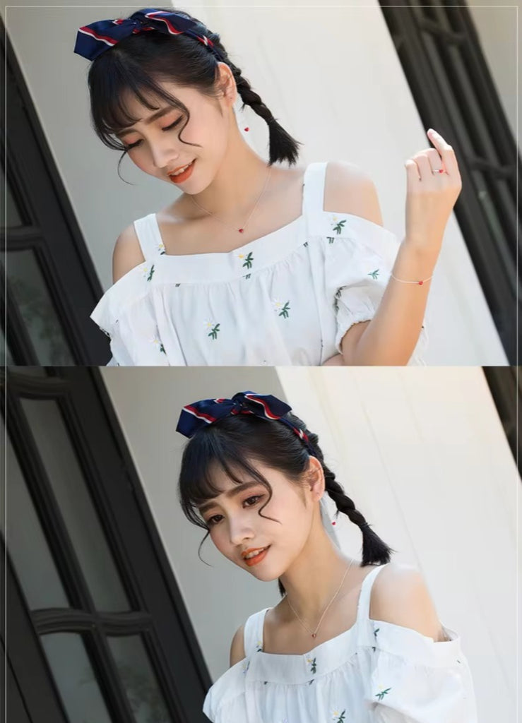 pendientes de plata de ley 925 con forma de corazón esmaltado para mujeres