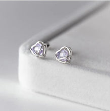 Load image into Gallery viewer, pendientes de plata de ley 925 para mujer