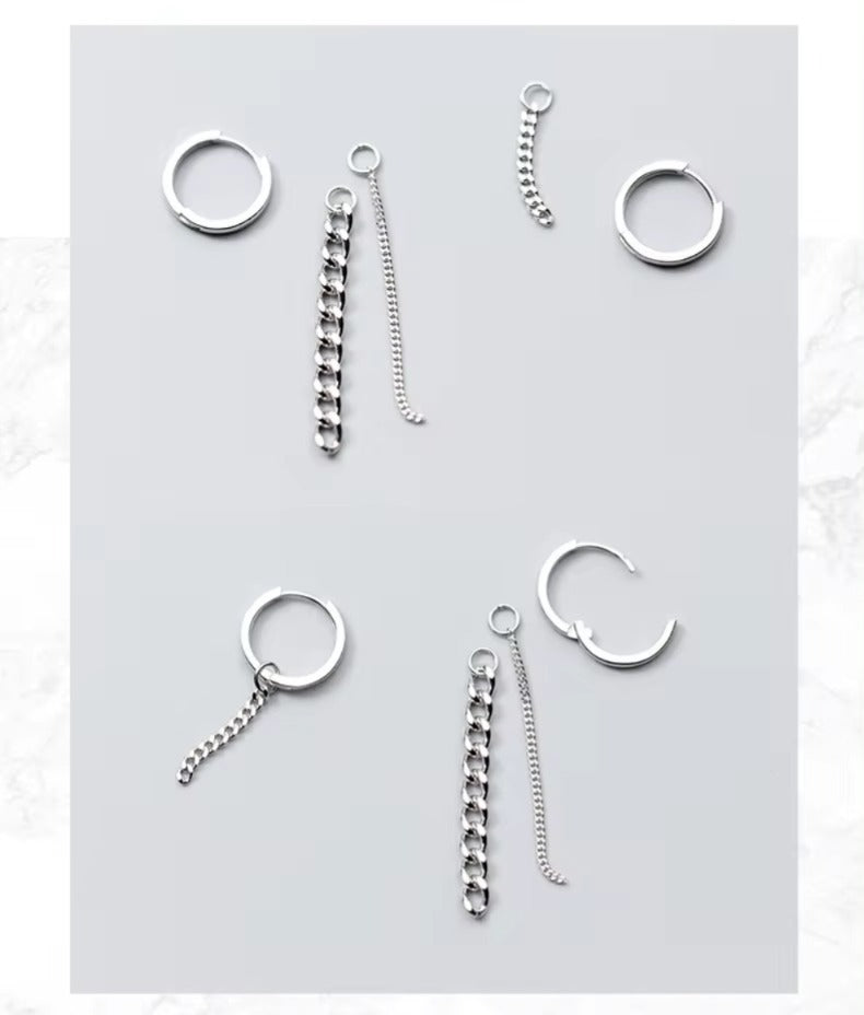 pendientes colgantes redondos con borla