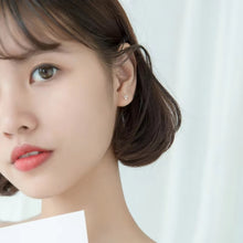 Cargar imagen en el visor de la galería, pendientes geométricos de Plata de Ley 925 para mujer