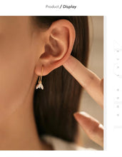 Load image into Gallery viewer, pendientes colgantes de plata de ley 925 para mujer