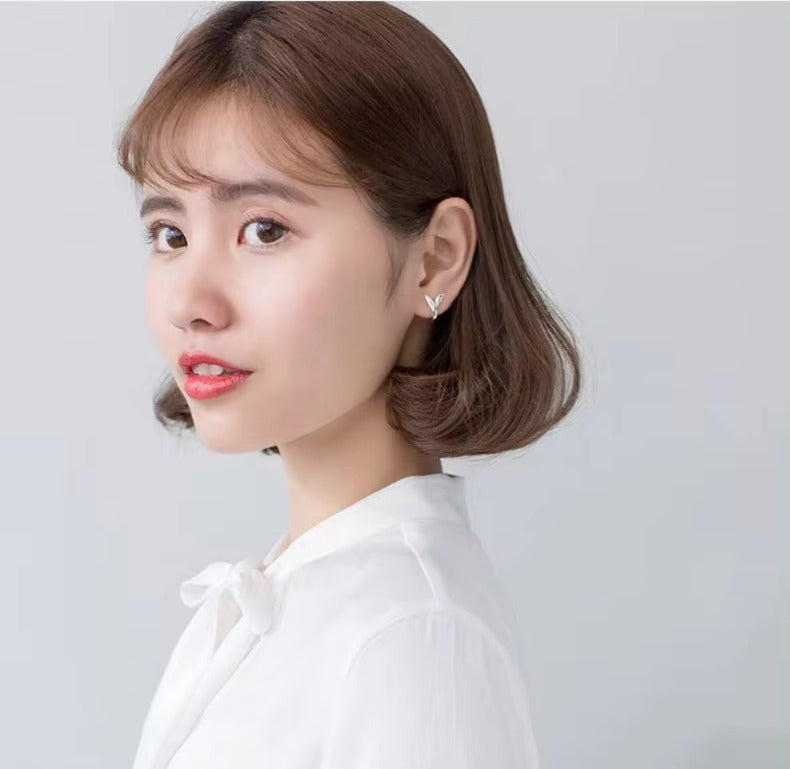 Venta caliente elegante Fox Tail Hoop pendientes para mujeres