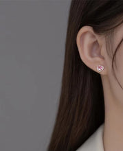 Load image into Gallery viewer, pendientes de plata de ley 925 para mujer