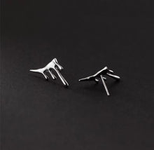 Load image into Gallery viewer, pendientes de plata de ley 925 para mujer