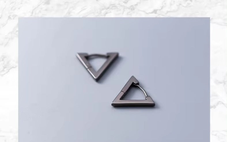 pendientes minimalistas de Plata de Ley 925 para mujer