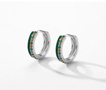Load image into Gallery viewer, pendientes de plata de ley 925 auténtica para mujer