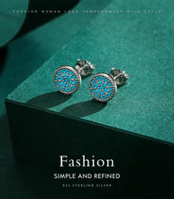 Cargar imagen en el visor de la galería, pendientes de plata esterlina 925 para mujer