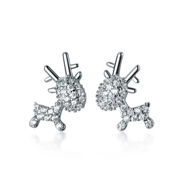 pendientes de plata de ley 925 con circonita cúbica