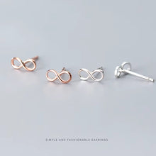 Load image into Gallery viewer, pendientes de plata de ley 925 con forma de corazón para mujer
