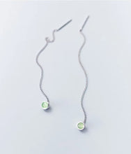 Load image into Gallery viewer, pendientes de borla de cadena larga para mujer