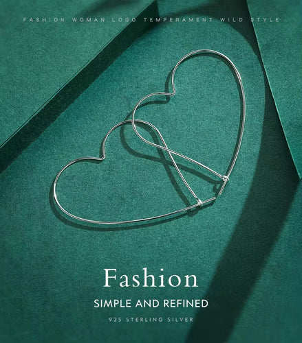 pendientes de aro de Plata de Ley 925 para mujer y niña