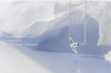 Cargar imagen en el visor de la galería, pendientes colgantes de plata esterlina 925 para mujer