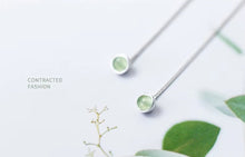 Load image into Gallery viewer, pendientes de borla de cadena larga para mujer