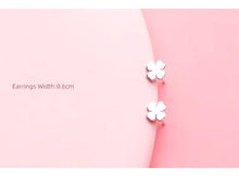 Load image into Gallery viewer, pendientes minimalistas de Plata de Ley 925 para mujer y niña, aretes de tuerca simples