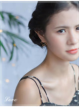 Load image into Gallery viewer, pendientes de plata de ley 925 con forma de cubo geométrico para mujer