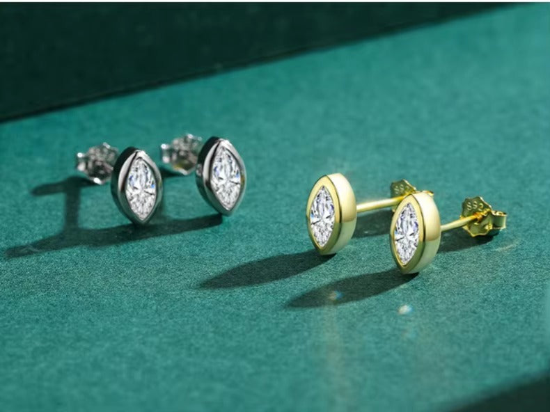 pendientes de plata de ley 925 auténtica para mujer