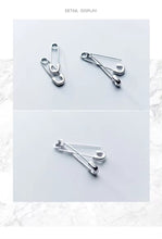 Load image into Gallery viewer, pendientes de plata de ley 925 con diseño especial para mujer