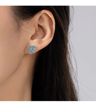 Load image into Gallery viewer, pendientes de plata de ley 925 pura para mujer