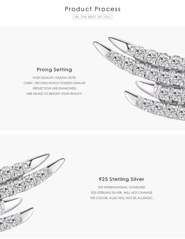 pendientes de plata de primera ley y Circonia cúbica para mujer, aretes pequeños, plata esterlina 100%