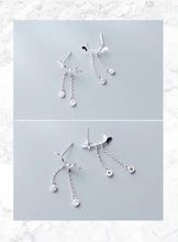Load image into Gallery viewer, pendientes de plata de ley 925 auténtica para mujer y niña