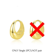 Load image into Gallery viewer, pendientes de aro de Plata de Ley 925 p