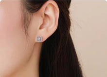 Load image into Gallery viewer, pendientes de plata de ley 925 auténtica para mujer