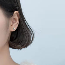 Load image into Gallery viewer, pendientes de plata de primera ley y circón para mujer