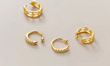 Load image into Gallery viewer, pendientes de plata de ley 925 para mujer