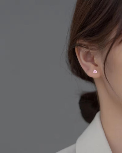 pendientes de plata de ley 925 para mujer y niña