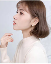 Load image into Gallery viewer, pendientes de plata de ley 925 con forma de concha de estrella de mar para mujer