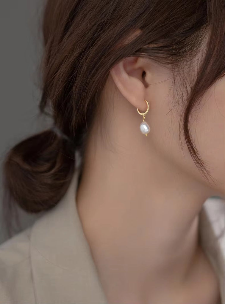 pendientes de aro de Plata de Ley 925 para mujer