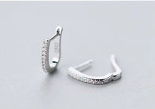 Load image into Gallery viewer, pendientes de aro en forma de U para mujer