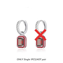 Load image into Gallery viewer, pendientes de aro de Plata de Ley 925 para mujer