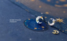 Load image into Gallery viewer, pendientes de plata esterlina 925 para mujer