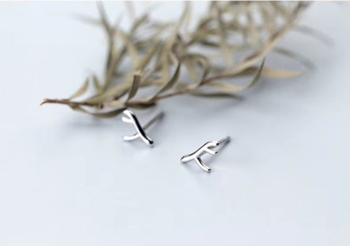 pendientes minimalistas para mujer y niña, joyería de plata de ley 925, aretes de moda