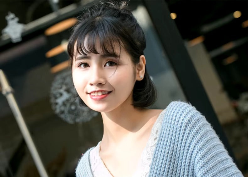 pendientes románticos de circonita con forma de copo de nieve para mujer, joyería auténtica