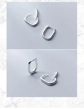 Load image into Gallery viewer, pendientes de aro ovalados para mujer