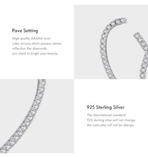 Load image into Gallery viewer, pendientes de plata de ley 925 para mujer, joyería hipoalergénica con forma de corazón de línea CZ transparente