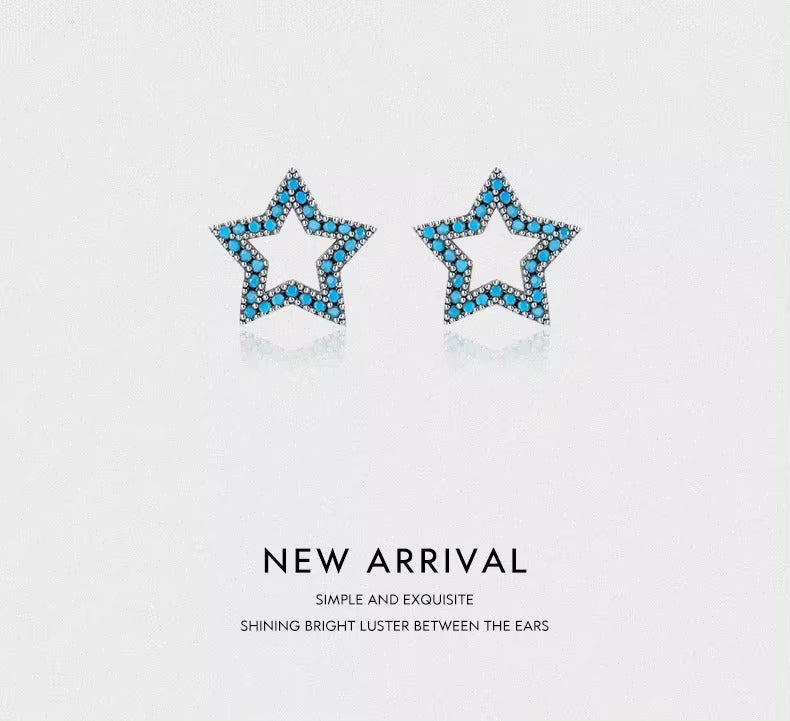 pendientes de plata esterlina 925 para mujer