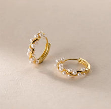 Load image into Gallery viewer, pendientes de aro de Plata de Ley 925 para mujer