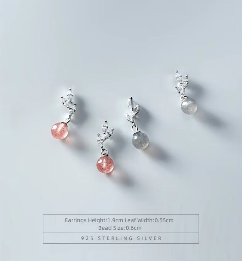 pendientes de plata de ley 925 auténtica para mujer