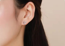 Load image into Gallery viewer, pendientes de plata de ley 925 para mujer