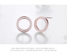 Load image into Gallery viewer, pendientes de plata de ley 2021 para mujer