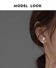 Load image into Gallery viewer, pendientes de plata de ley 925 auténtica para mujer, aretes con forma de flor rosa
