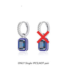 Load image into Gallery viewer, pendientes de aro de Plata de Ley 925 para mujer