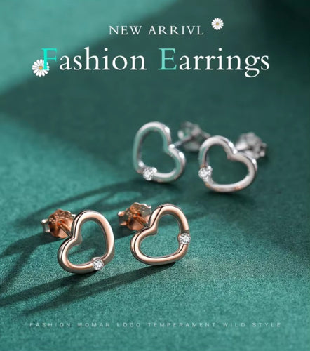 pendientes de plata esterlina 925 para mujer