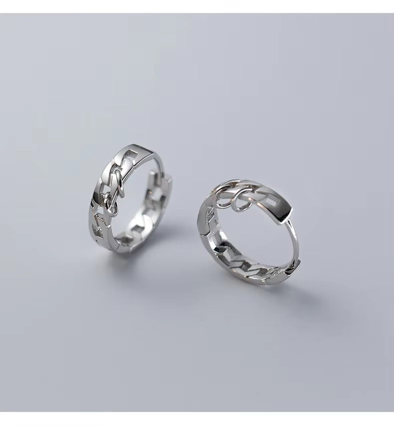 pendientes de aro hipoalergénicos para mujer, de Plata de Ley 925